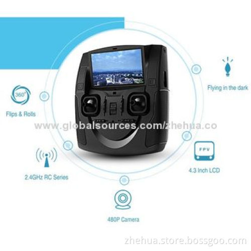 Christmas H107D 2.4G 4CH Radio Control quadcopter, FPV X4 Mini Quadcopter Camera, RC Helicopter